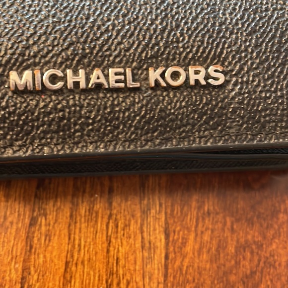Michael Kors womens wallet black NEW 4 x 4 inches. - Picture 2 of 8